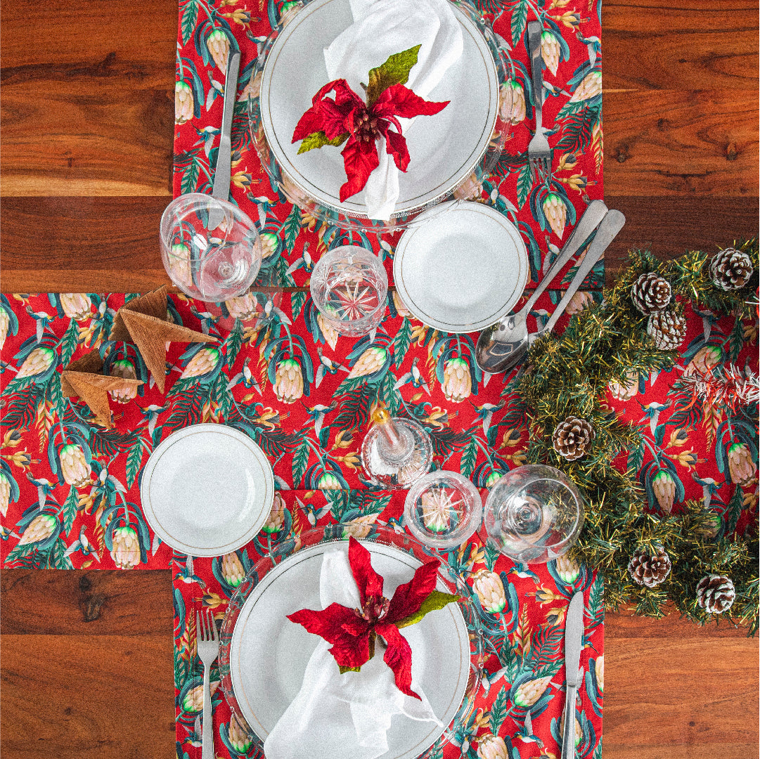 SET OF 4 PLACEMATS LEANDRA