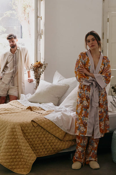 KIMONO ALBA STELLA YELLOW