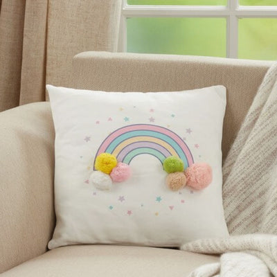 RAINBOW 40 X 40 CM (16 X 16 IN) DECORATIVE PILLOW COVER